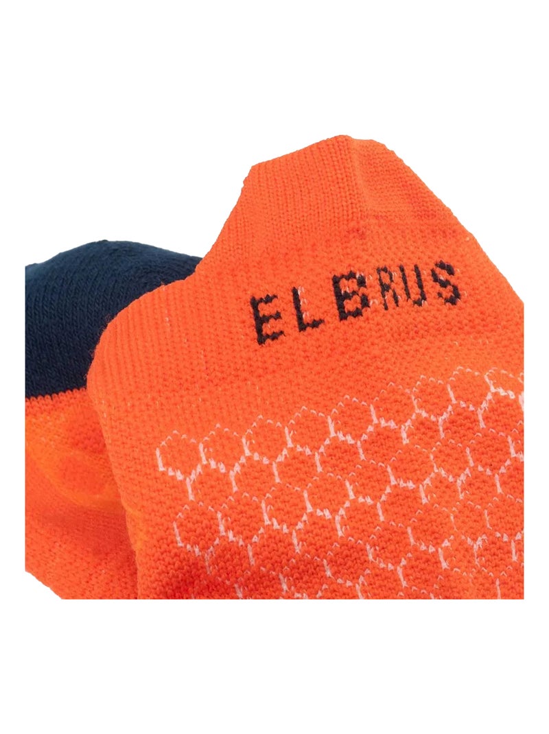 Elbrus - Socquettes SIGMUND Orange fluo/Solinotes - Kiabi
