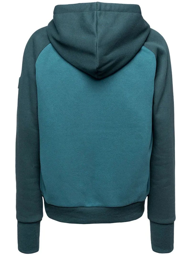 Elbrus - Sweat à capuche RAFNE Bleu Vert clair Gris - Kiabi