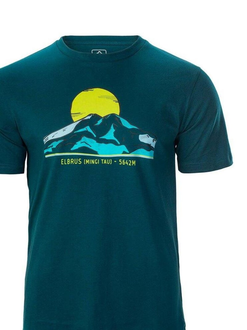Elbrus - T-shirt DORINI Bleu Vert - Kiabi