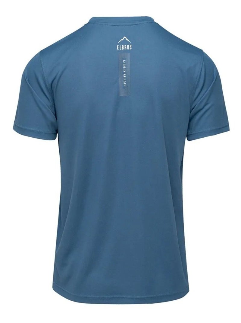 Elbrus - T-shirt manches courtes DAVEN Bleu foncé - Kiabi