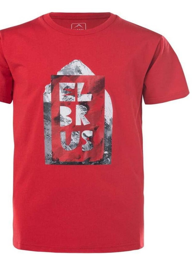 Elbrus - T-shirt PIKER Rouge foncé - Kiabi