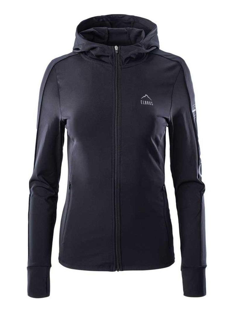 Elbrus - Veste à capuche CAURA Noir - Kiabi