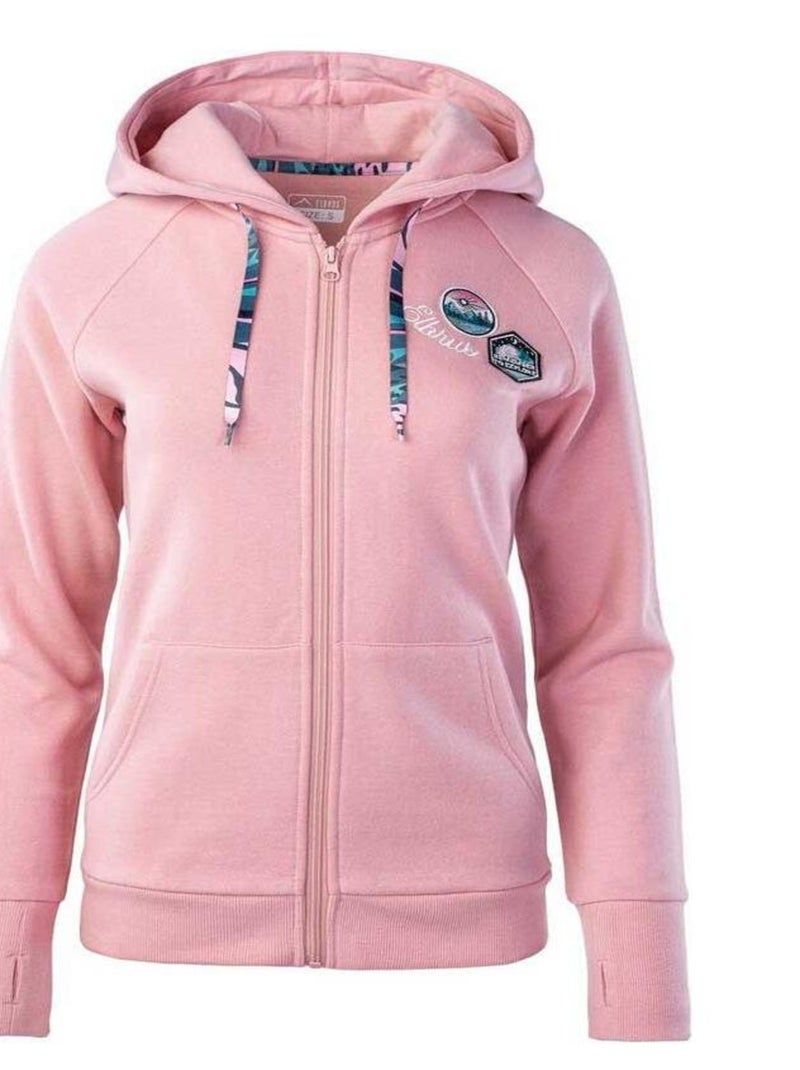 Elbrus - Veste à capuche RIVIA Rose - Kiabi