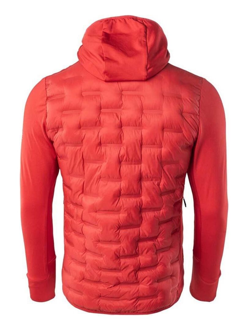 Veste en flanelle matelassée rouge/noir - Brandit