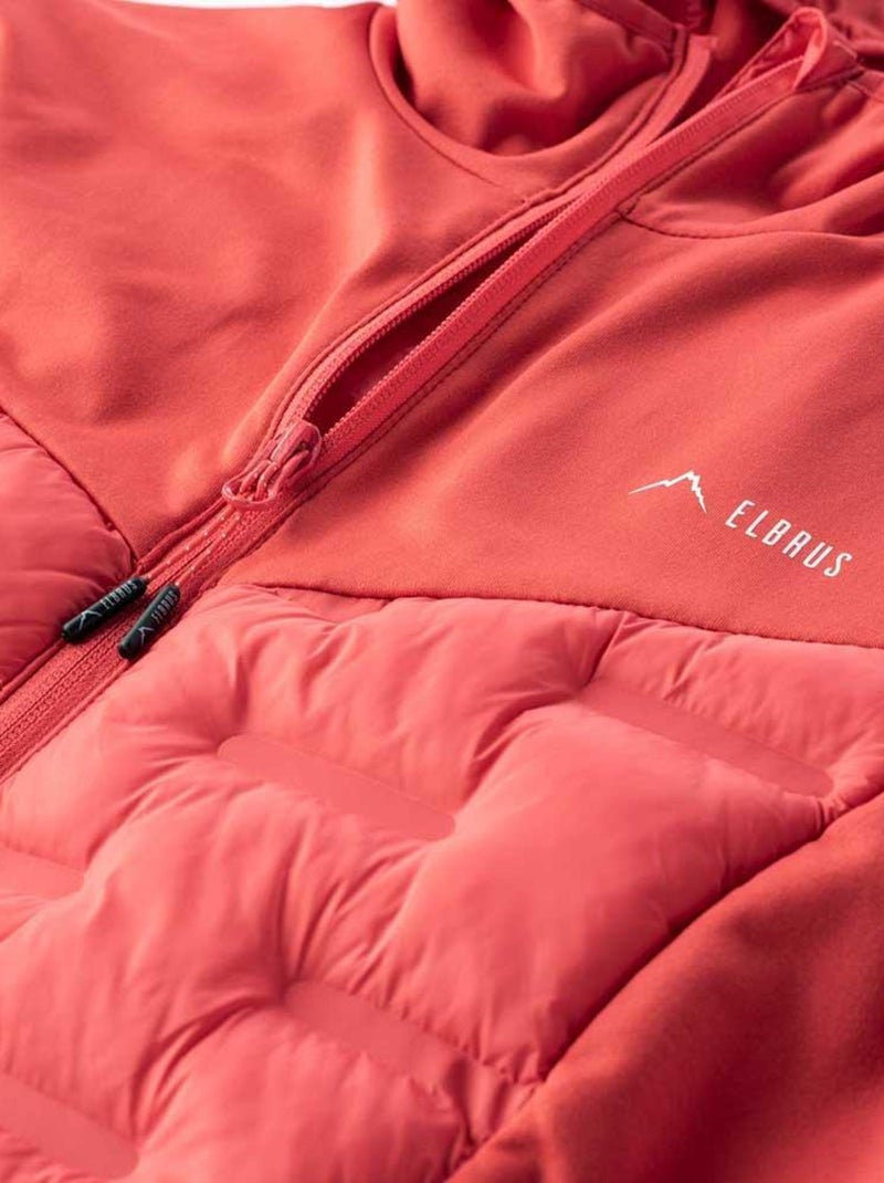 Icepeak, Elsah veste de ski femmes coral rouge
