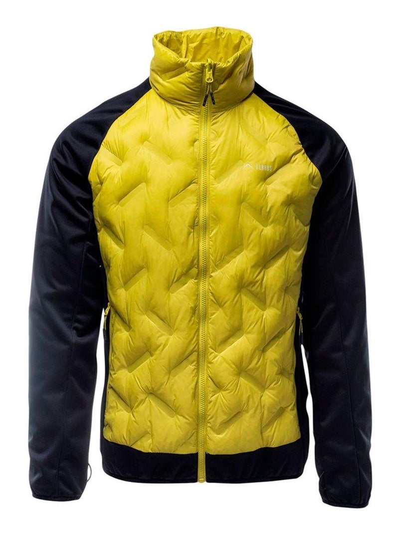 Elbrus - Veste matelassée JULIMAR Noir Jaune - Kiabi