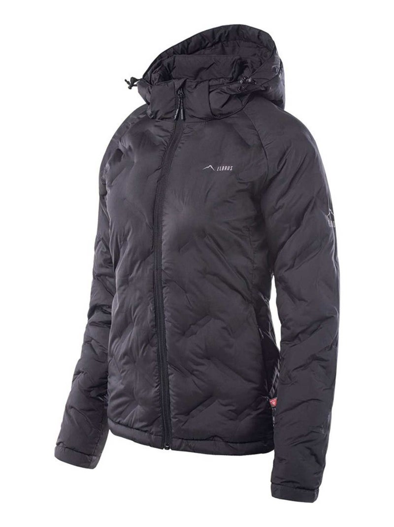 Elbrus - Veste motif/style matelassé ALLY Noir - Kiabi