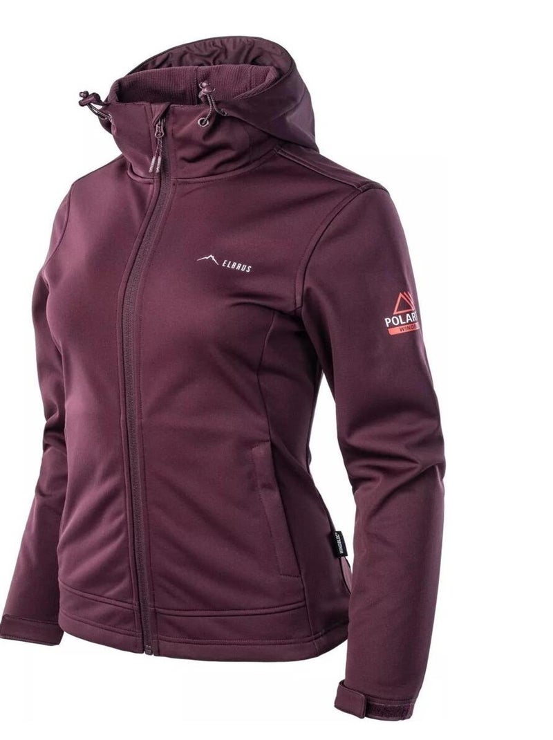 Elbrus - Veste softshell IFARO Bordeaux - Kiabi