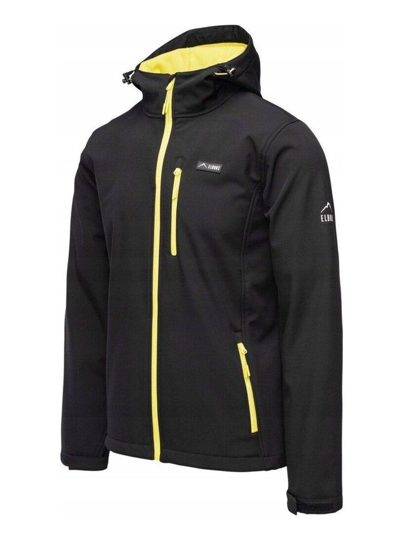 Elbrus - Veste softshell IVER Noir - Kiabi