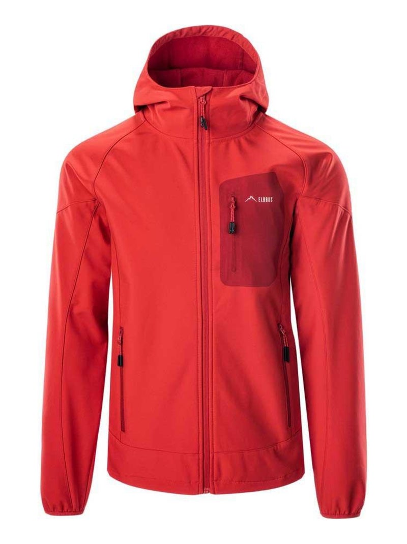 Elbrus - Veste softshell SETE Rouge brique - Kiabi
