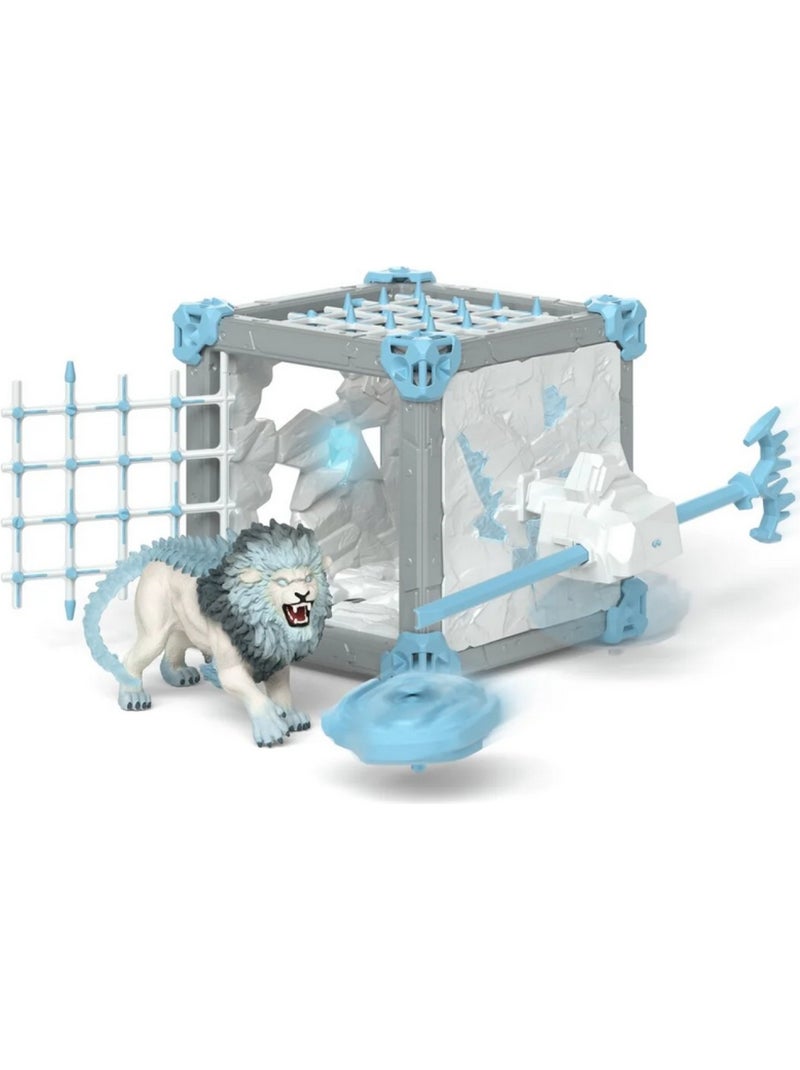 Eldrador BattleCave Lion de glace Gris - Kiabi