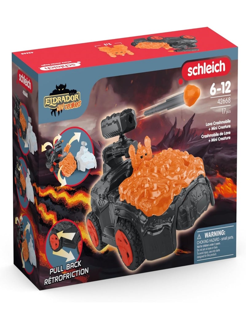 Eldrador Crashmobile de Lave avec Mini Creature Multicolore - Kiabi