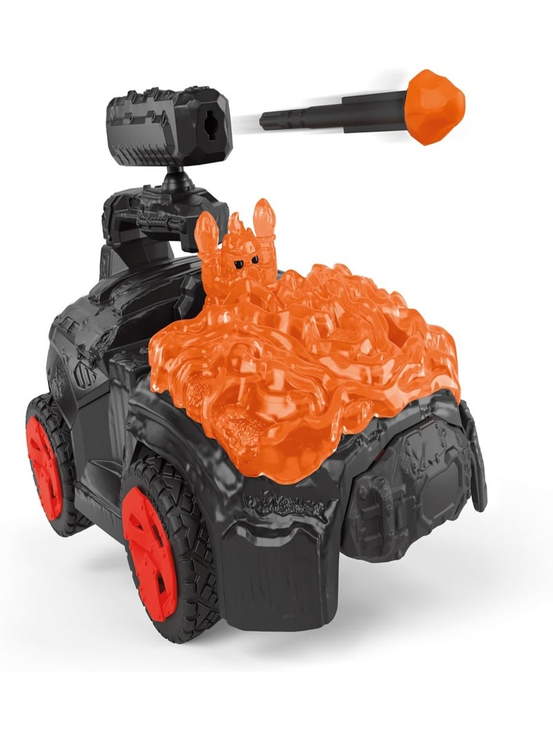 Eldrador Crashmobile de Lave avec Mini Creature Multicolore - Kiabi