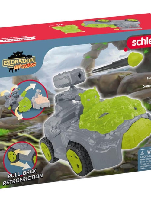 Eldrador Crashmobile de Pierre avec Mini Creature - Kiabi