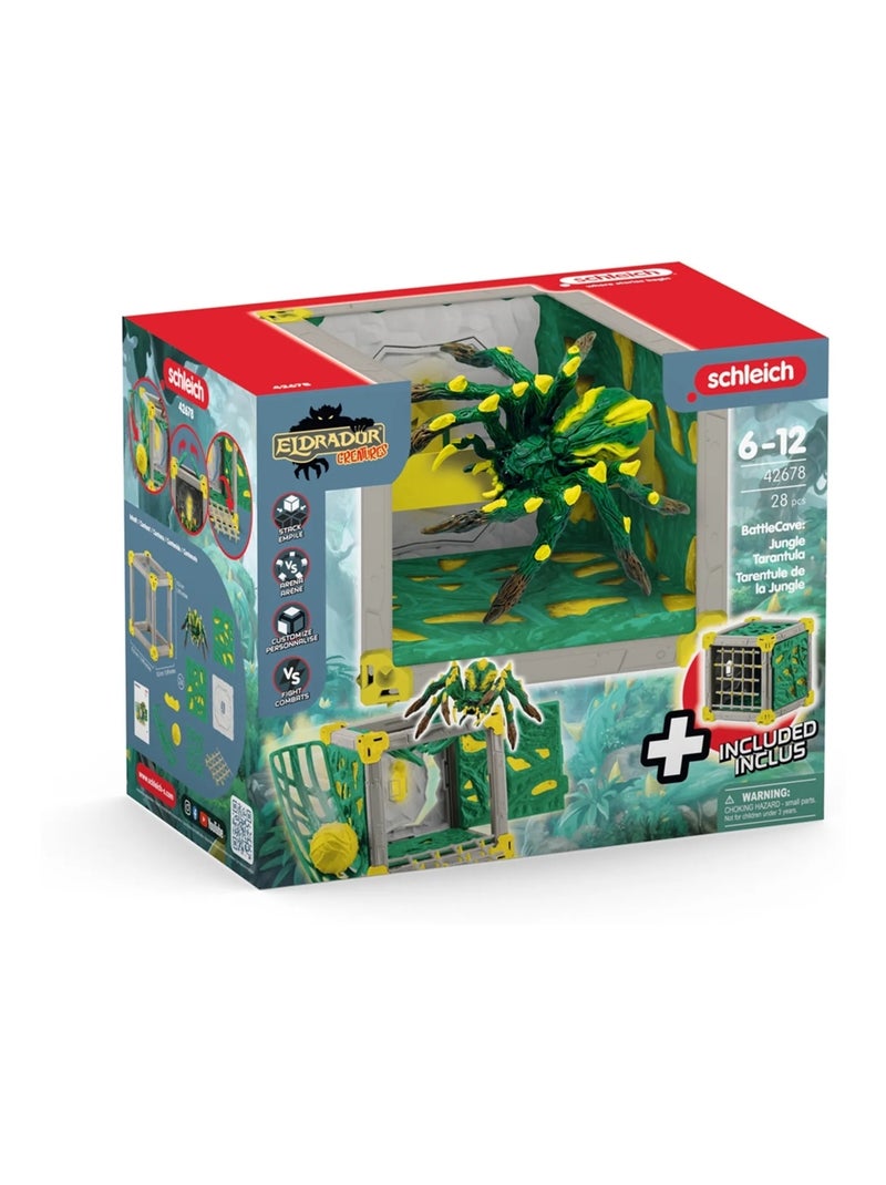 Eldrador Creatures BattleCave Tarentule de la Jungle Multicolore - Kiabi