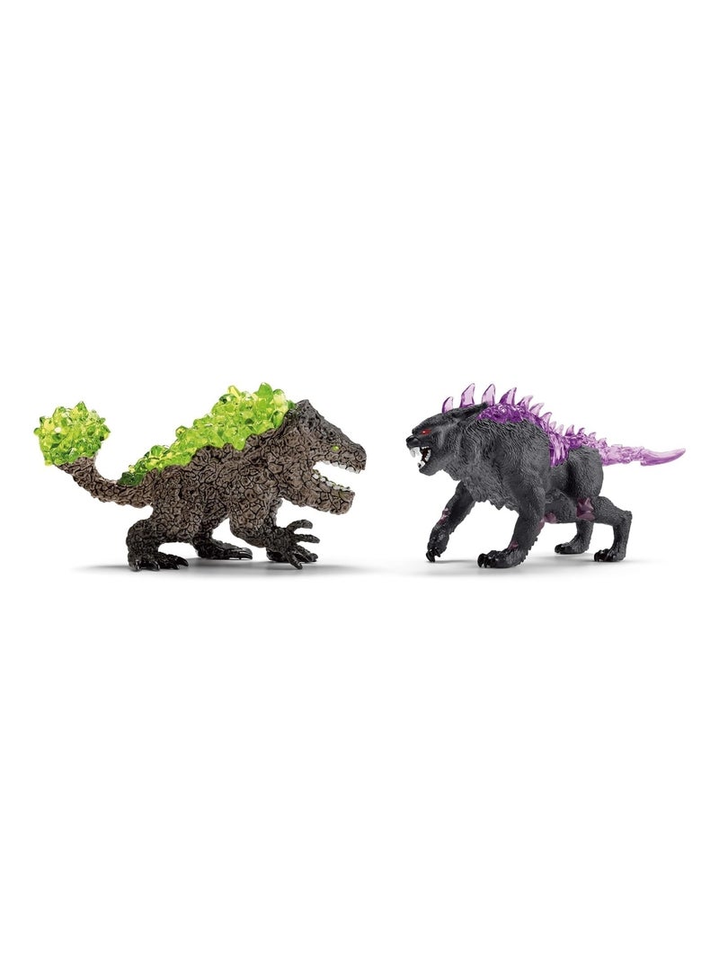 Eldrador Creatures Lynx des Ténèbres vs Broyeur de Pierre Multicolore - Kiabi