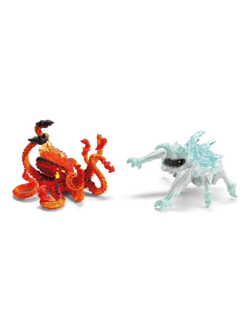 Eldrador Creatures Pieuvre de Feu vs Insecte de Glace N/A - Kiabi