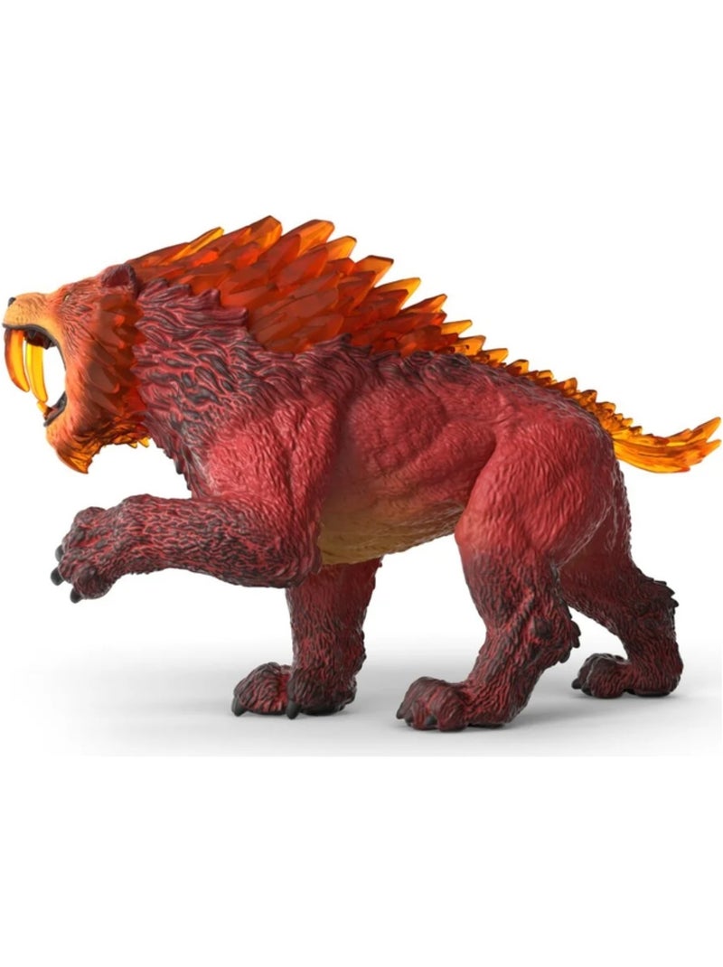 Eldrador tigre à dents de sabre de lave Multicolore - Kiabi