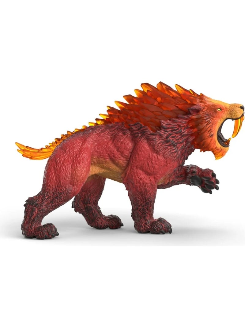 Eldrador tigre à dents de sabre de lave Multicolore - Kiabi