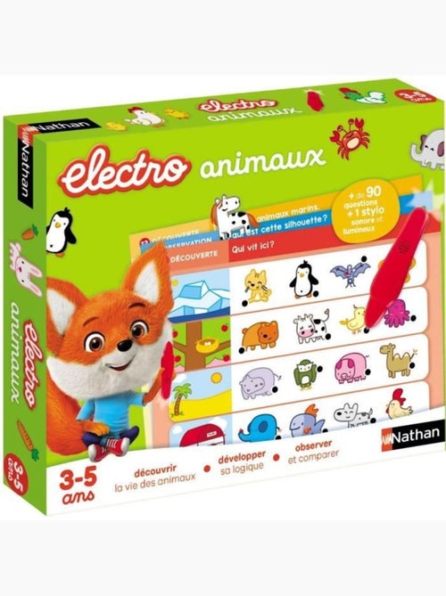 Electro - j'apprend avec les animaux - Kiabi
