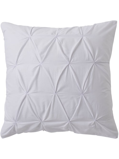 Élégance Plissée - Ensemble Housse de Couette Héloïse en Coton 57 Fils - Kiabi