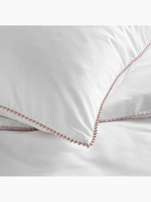 Élégance pure - ensemble housse de couette + drap housse coton 57 fils - Kiabi Élégance pure - ensemble housse de couette + drap housse coton 57 fils - Kiabi