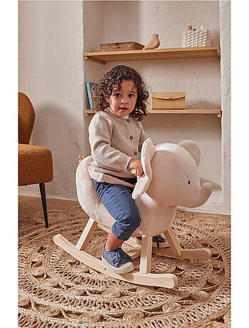 Lion à bascule pour bébé - Babou Noukie's