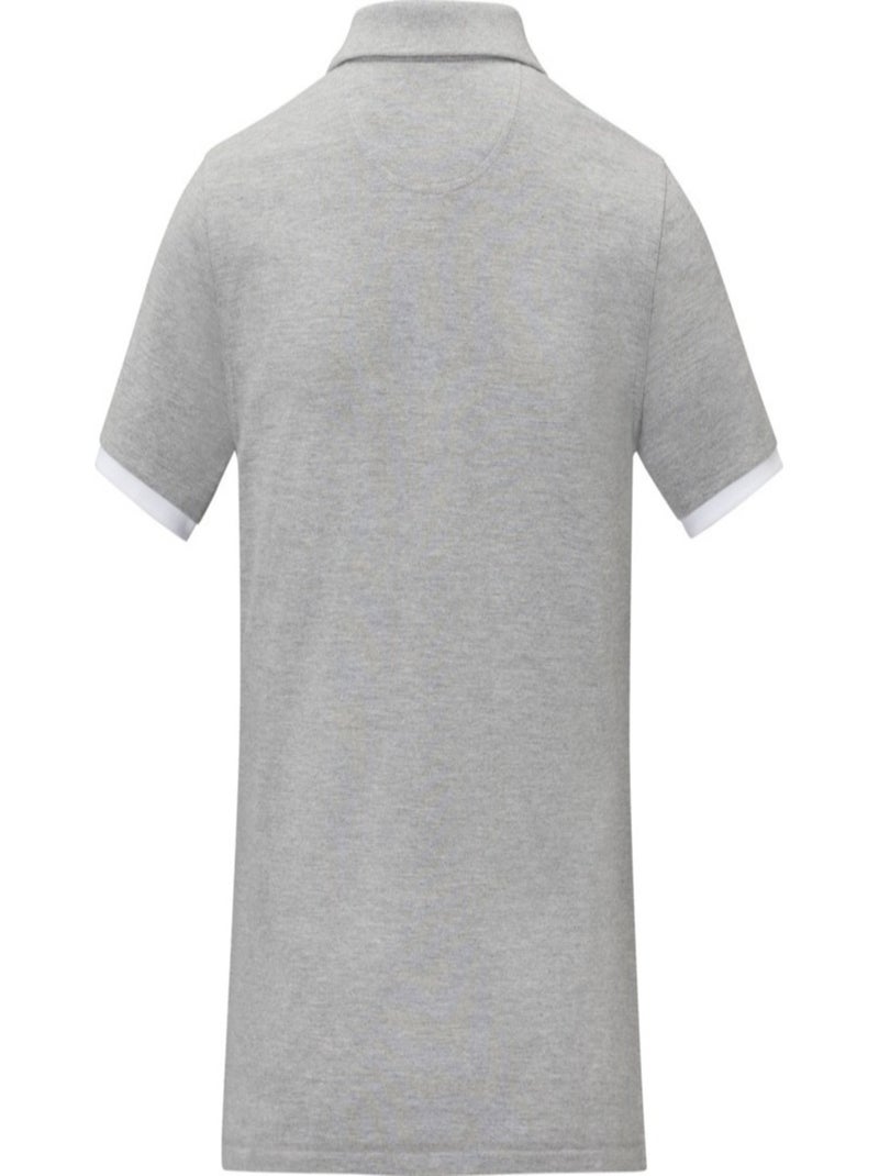 Elevate - Polo manches courtes MORGAN Gris chiné - Kiabi