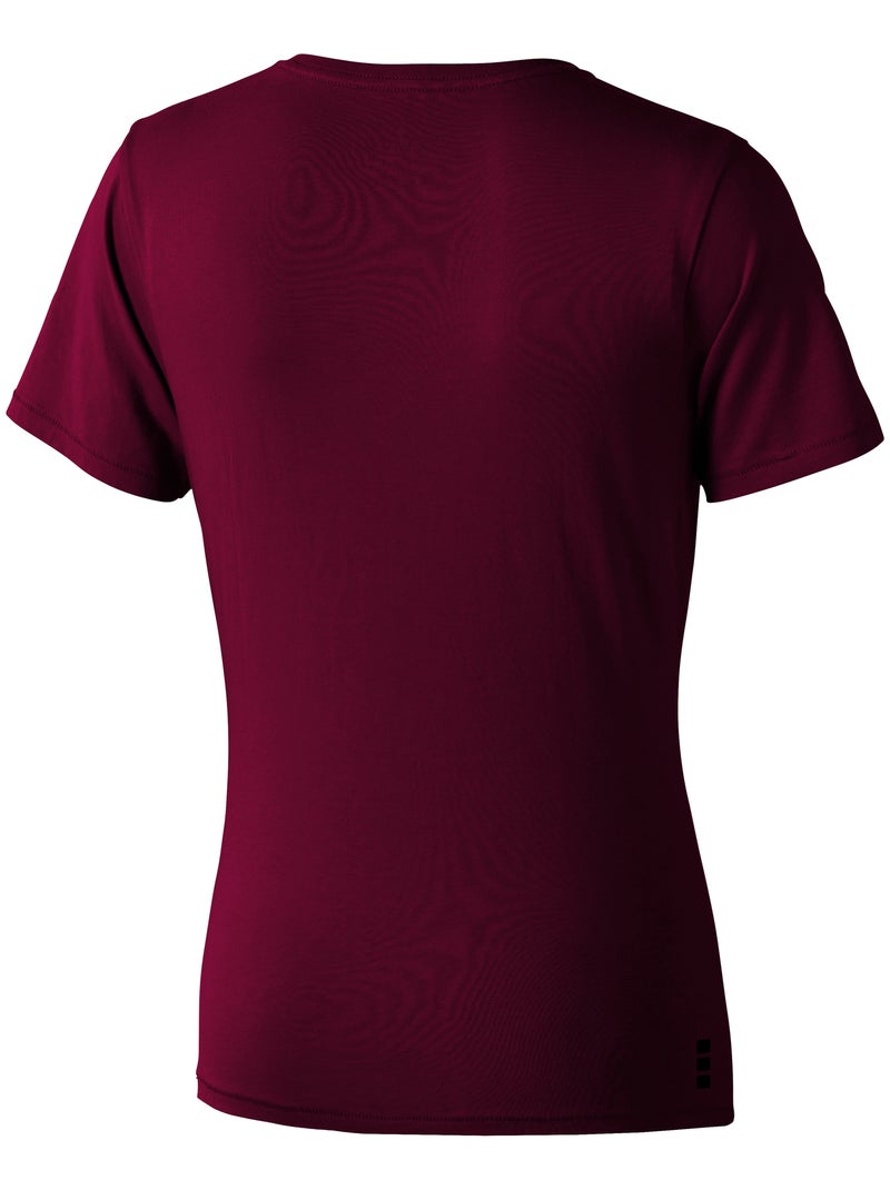Elevate - T-shirt manches courtes Nanaimo Bordeaux - Kiabi