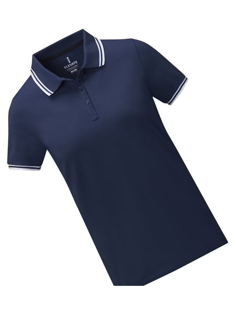 Elevate Life - Polo AMARAGO Bleu marine - Kiabi