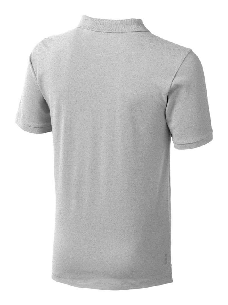 Elevate Life - Polo CALGARY Gris chiné - Kiabi