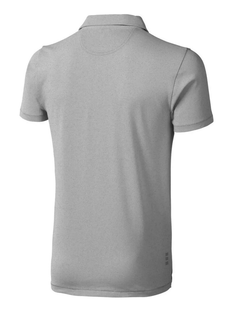Elevate Life - Polo MARKHAM Gris chiné - Kiabi