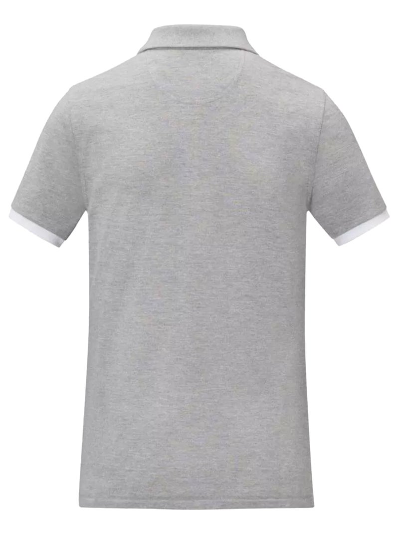 Elevate Life - Polo MORGAN Gris Blanc - Kiabi