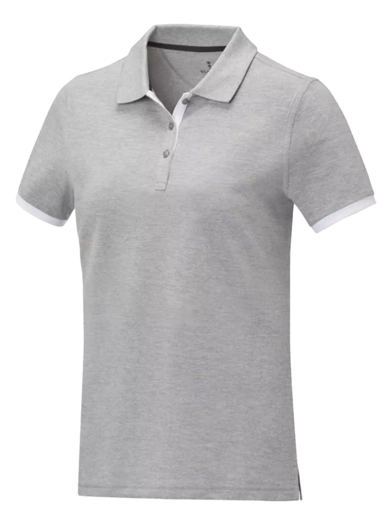 Elevate Life - Polo MORGAN Gris Blanc - Kiabi