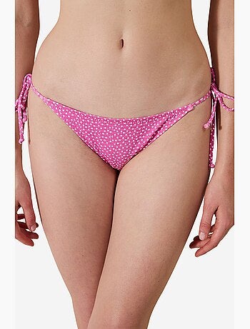 Elie bas de bikini texturé penti