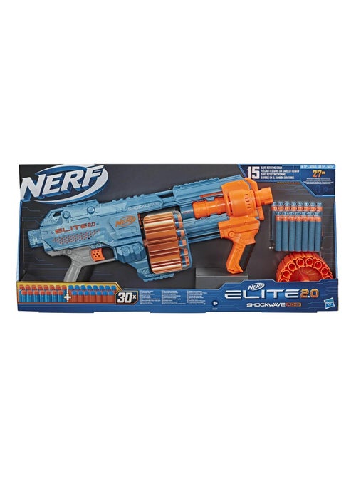 Elite 2.0 Shockwave Rd-15 Et Flechettes Elite - Nerf - Kiabi