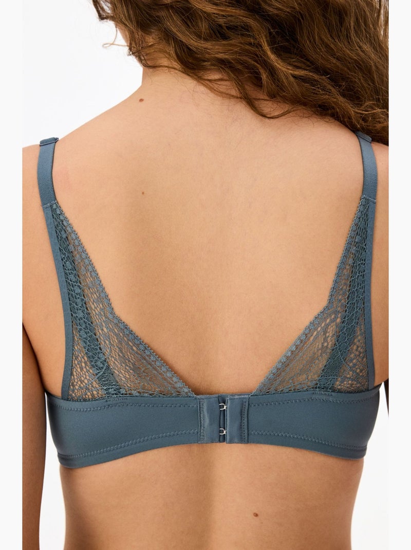Eliza soutien-gorge push-up penti Bleu - Kiabi