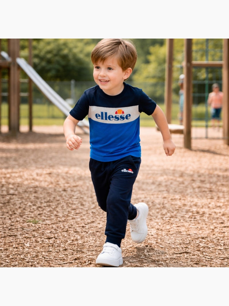 Ellesse - 2 T-shirts avec Pantalon de jogging Bleu - Kiabi