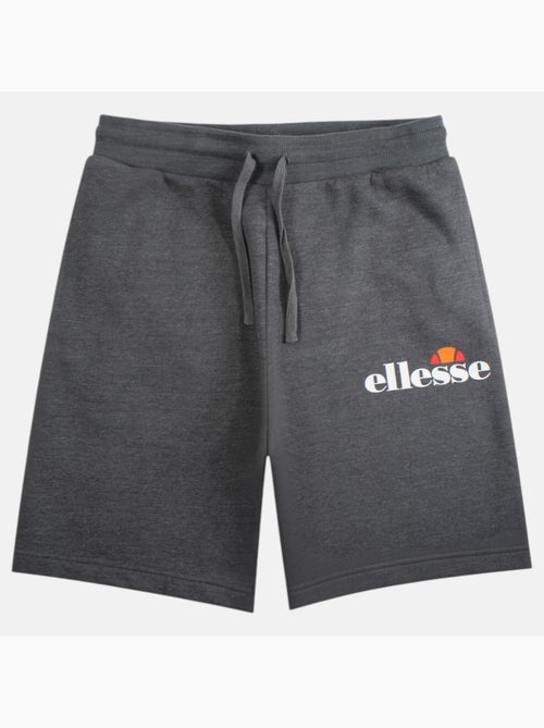 Ellesse - Bermuda homme anthracite taille élastique et cordon - Kiabi