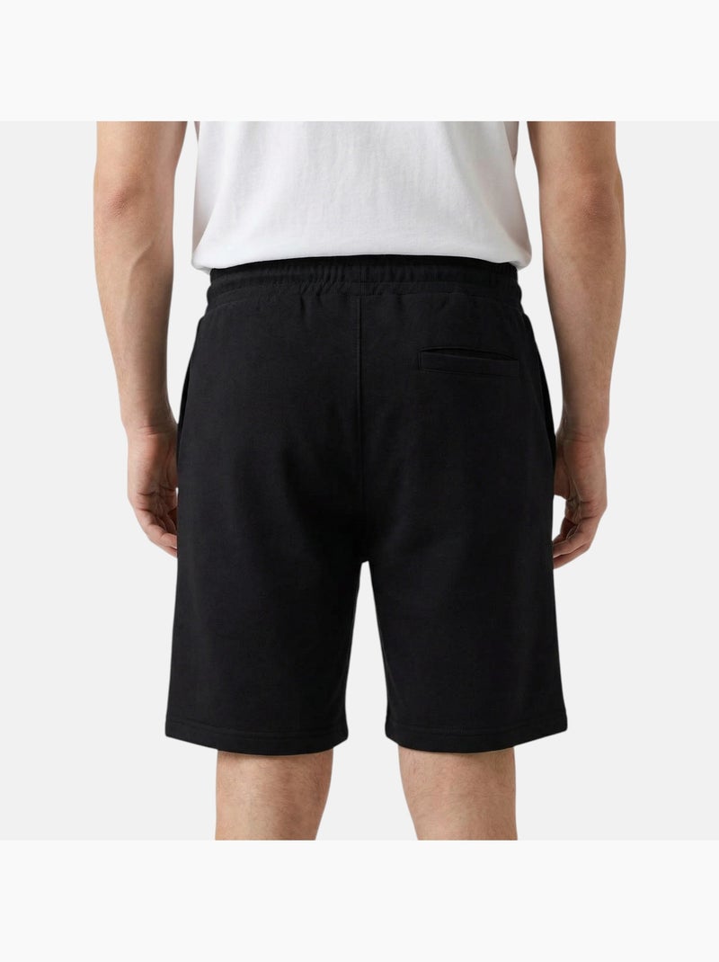 Ellesse - Bermuda homme noir taille élastique et cordon Noir - Kiabi