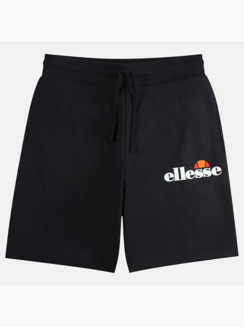Ellesse - Bermuda homme noir taille élastique et cordon Noir - Kiabi