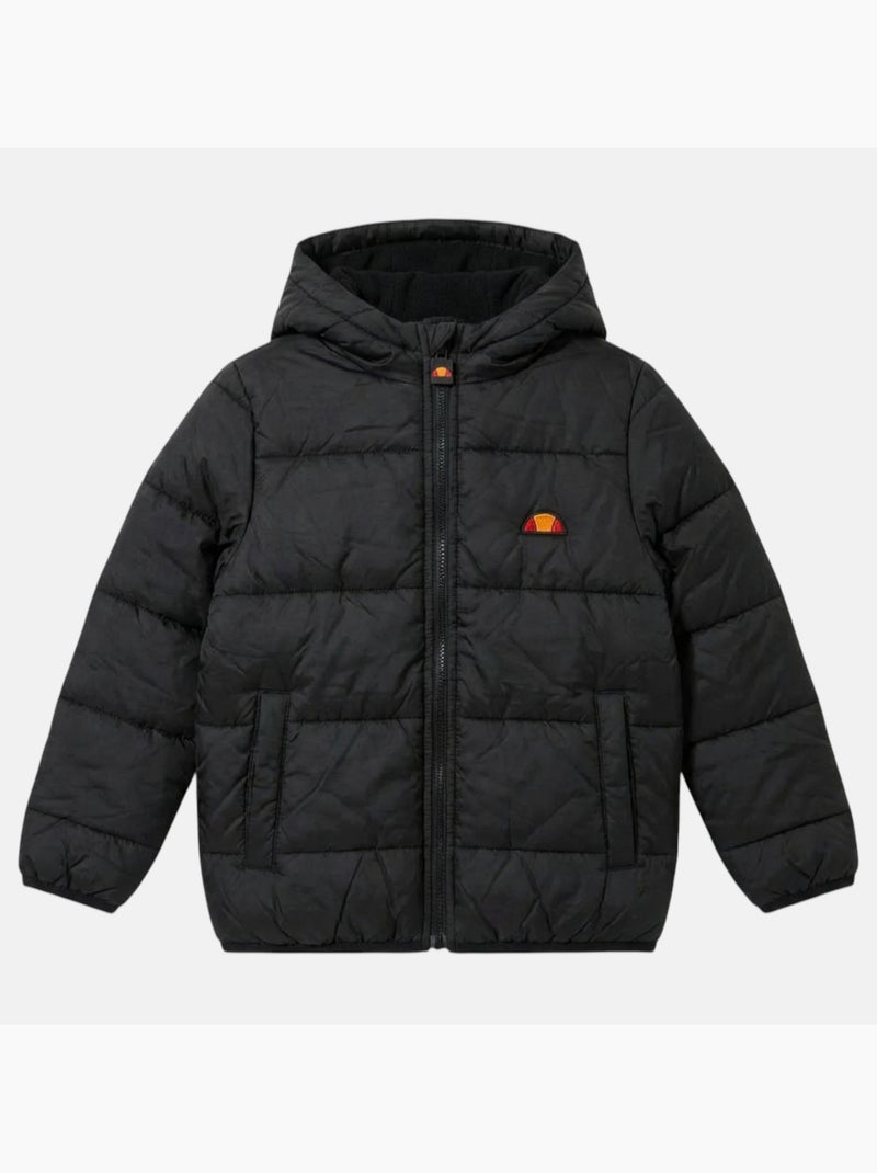 Ellesse - doudoune matelassée zippée à capuche Noir - Kiabi