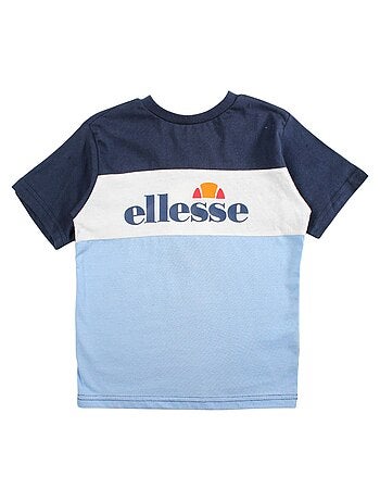 Ellesse - Ensemble 3 pièces t-shirt manches courtes short et sac à imprimé
