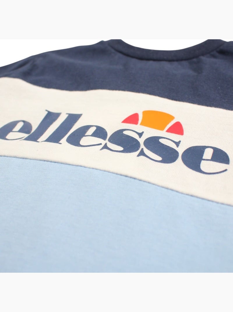 Ellesse - Ensemble 3 pièces t-shirt manches courtes short et sac à imprimé Bleu - Kiabi