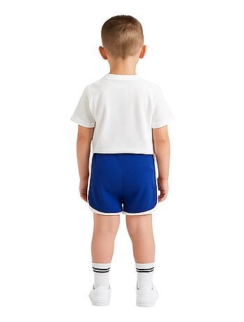 Ellesse - Ensemble 3 pièces T-shirt, short et chaussettes Ellesse Bleu