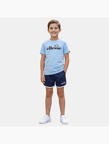 Ellesse - Ensemble 3 pièces t-shirt short et chaussettes enfant à imprimé