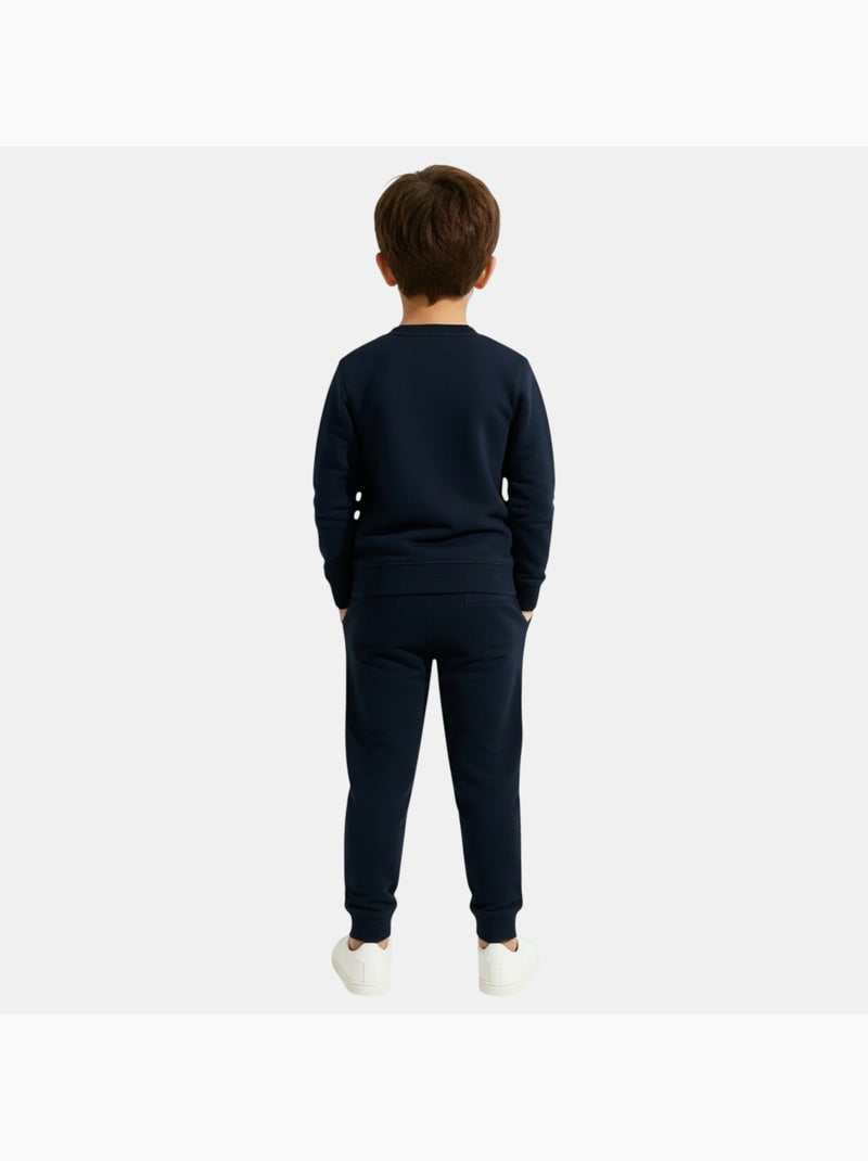 Ellesse - ensemble sweat col zippé et pantalon de jogging Bleu marine - Kiabi