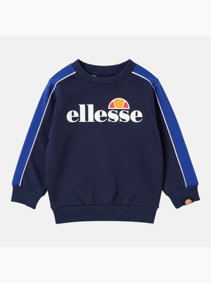Ellesse - ensemble sweat col zippé et pantalon de jogging Bleu marine - Kiabi