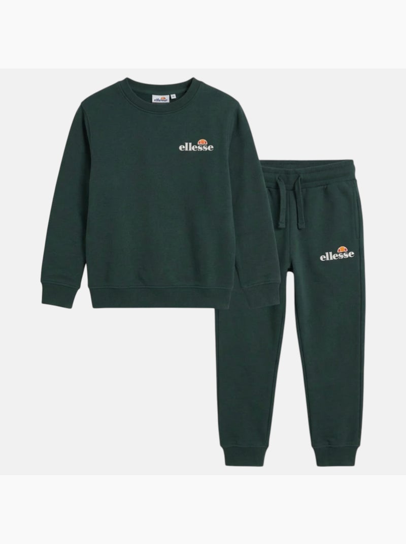 Ellesse - ensemble sweat col zippé et pantalon de jogging Noir - Kiabi