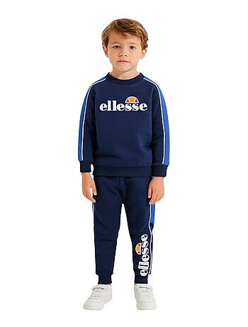 Ellesse - Ensemble Sweat et pantalon de jogging Ellesse Garcon Marine